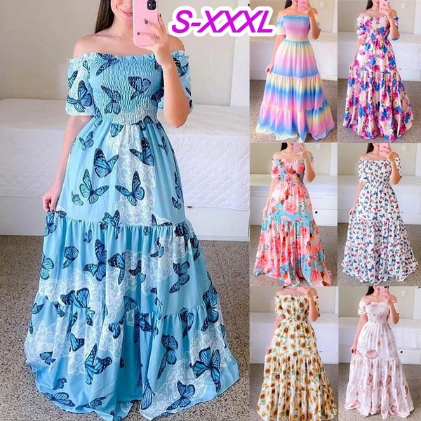 Stunning Lavender Dress - Floral Print Maxi Dress - Gown - Lulus